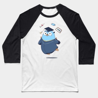 Golang Gopher Go Recover Baseball T-Shirt